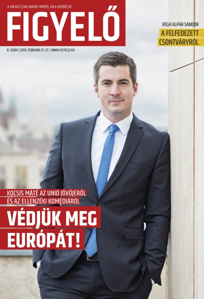 A Figyelő legutóbbi lapszámának borítója