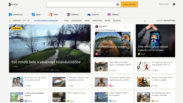 Microsoft News Magyarország