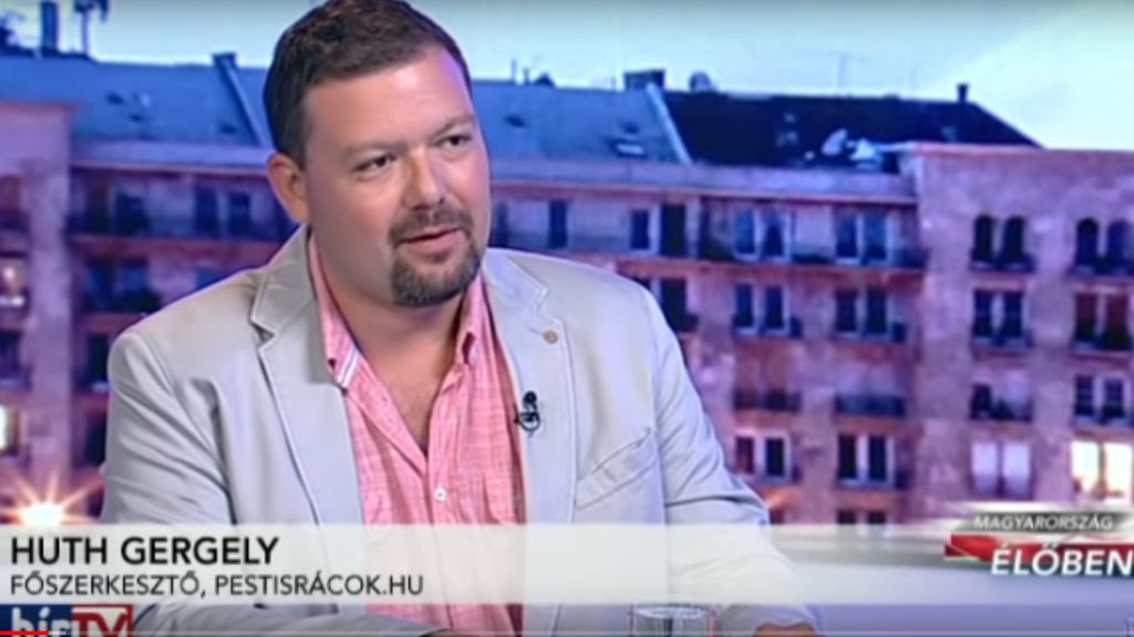 Huth Gergely, a Pestisrácok főszerkesztője nyilatkozik a HírTV-ben