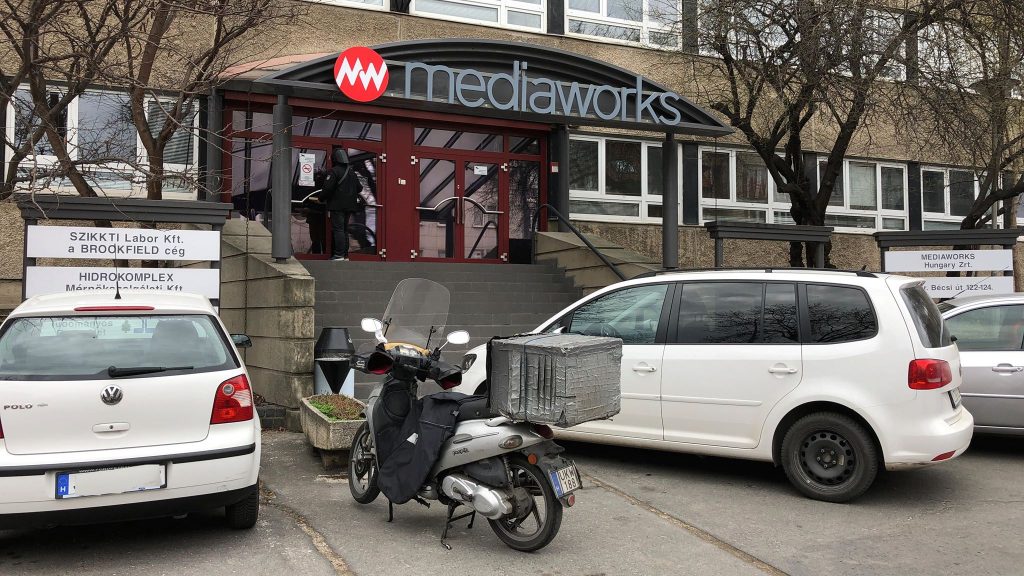 A Mediaworks székháza Budapesten. Fotó: Ladányi András, Media1
