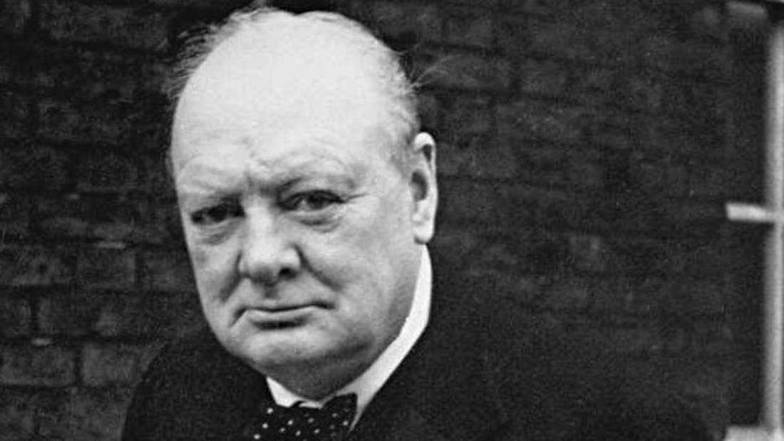Winston Churchill portréja / Fotó: Wikipedia