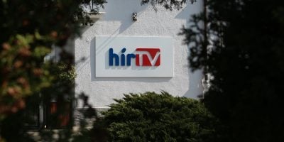 A HírTV új székháza az Angol utcában Budapesten. Fotó: Ladányi András, Media1