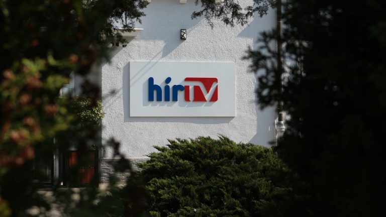 A HírTV új székháza az Angol utcában Budapesten. Fotó: Ladányi András, Media1
