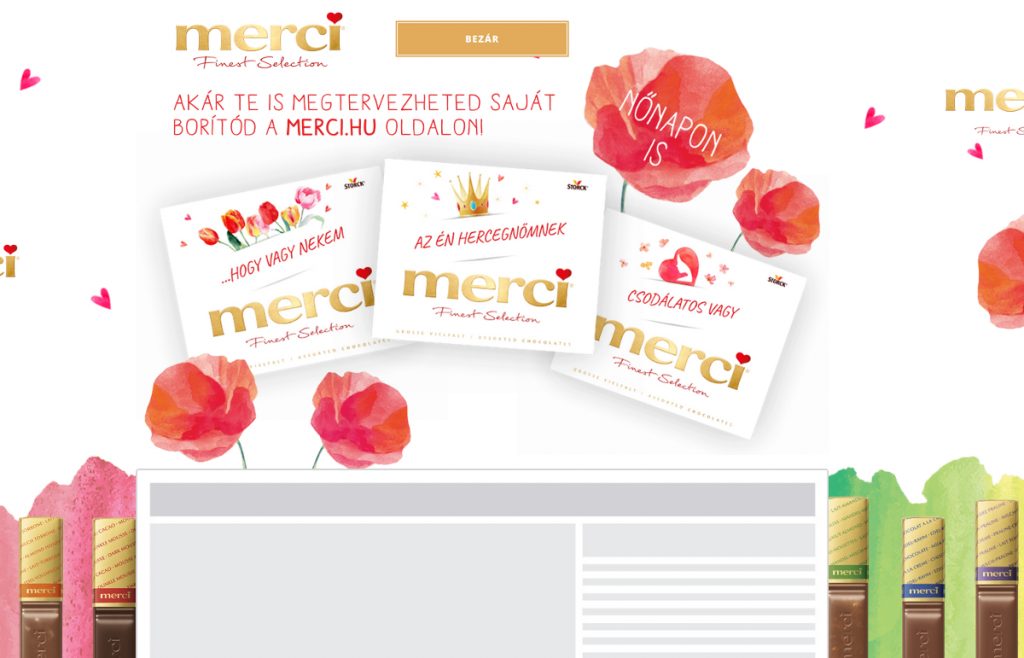 A Merci első magyarországi rich media kampánya
