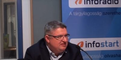 Vida József, a Takarékbank vezetője, a TV2 vevőjelöltje korábban az Inforádió Aréna című műsorában