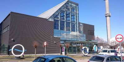 A közmédia gyártóbázisa Budapesten a Kunigunda útján. Fotó: Ladányi András / Media1