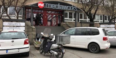 A Mediaworks székháza Budapesten. Fotó: Ladányi András, Media1