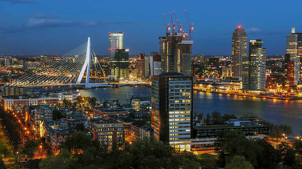 Rotterdam belvárosa