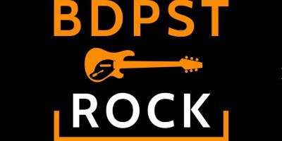 A BDPST ROCK rádió logójának részlete