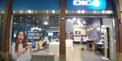 A DIGI egyik üzlete