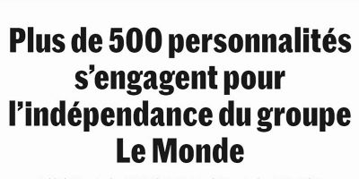 Petíció a Le Monde függetlenségéért