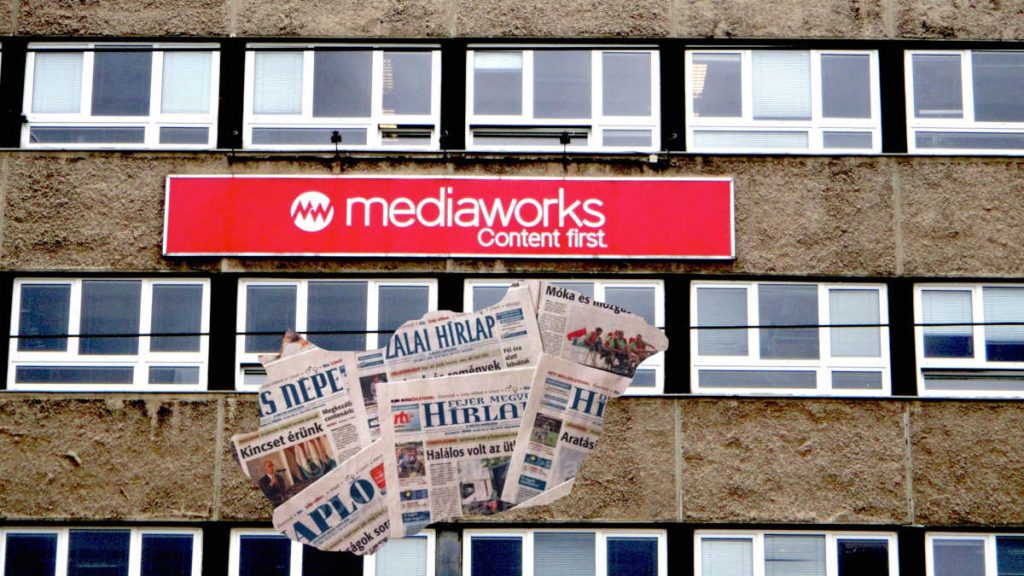 A Mediaworks / KESMA székháza és néhány lapja