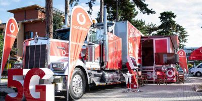 A Vodafone Magyarország 5G kamionja az Internet Hungary-n