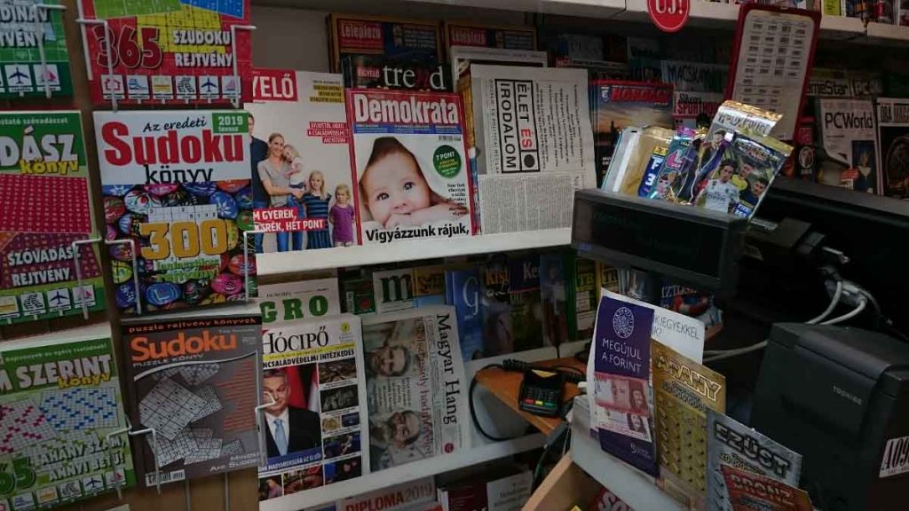 Újságos Budapesten
