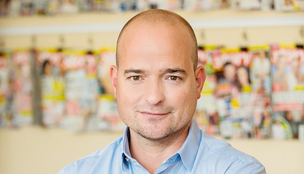 Kolossváry Balázs, a Story magazin főszerkesztője.