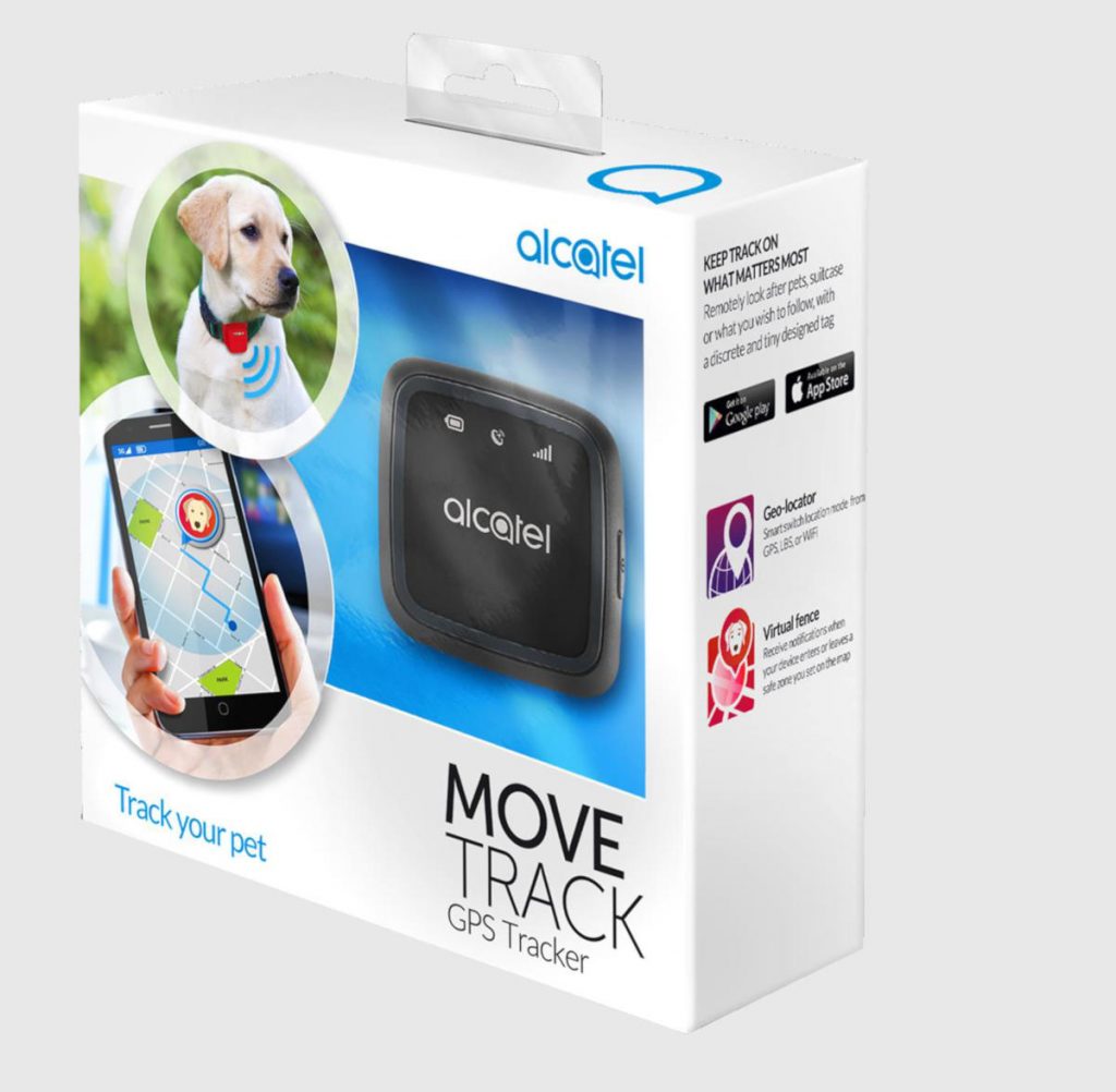 Alcatel dog tracker fekete