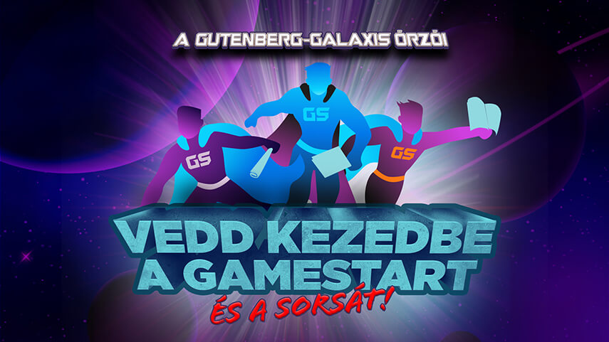 A vedd kezdbe a Gamestar sorsát kampány grafikai eleme