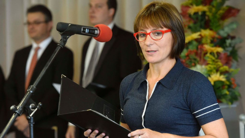 Mucsányi Marianna, a Kossuth Rádió csatornaigazgatója