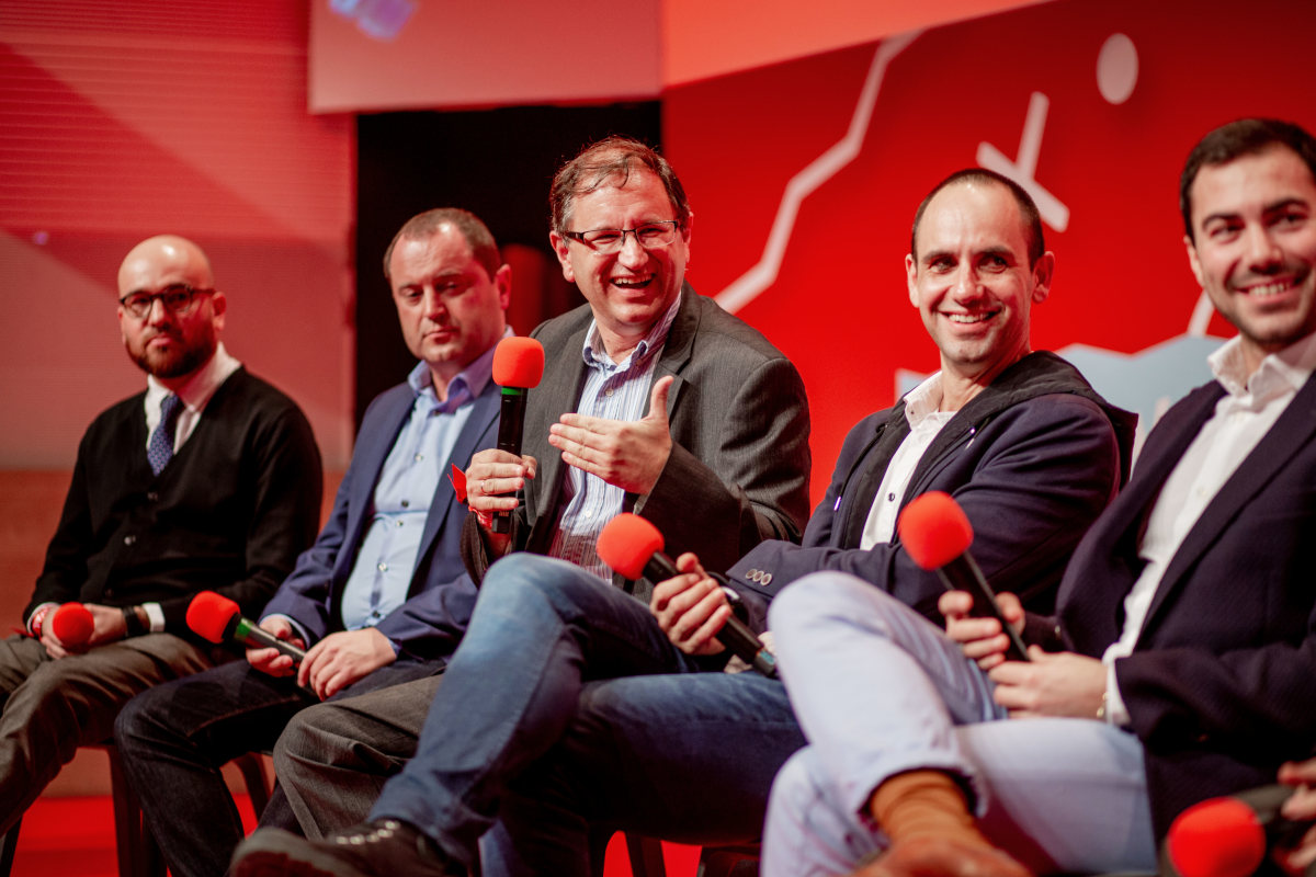 Orosz Márton (Portfolio), Guttengéber Csaba (Atmedia), Györke Zoltán (Mediaworks), Vági Róbert (Central Médiacsoport), Szauer Tamás (HVG)