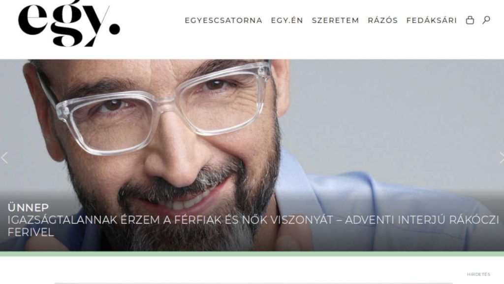 Az oldal interjút is közöl Rákóczi Ferivel