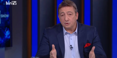 Bayer Zsolt a HírTV-ben