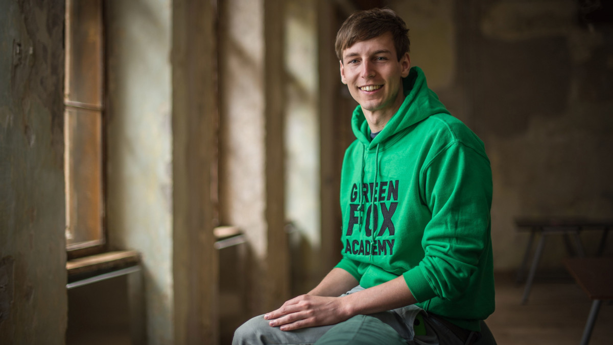 Gyulavár Ádám, a Green Fox online képzést vezető mentora
