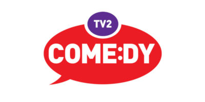 A TV2 Comedy humorcsatorna, a Humor+ utódjának logója