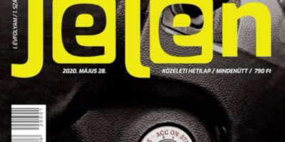 A Jelen c. hetilap borítójának egy részlete