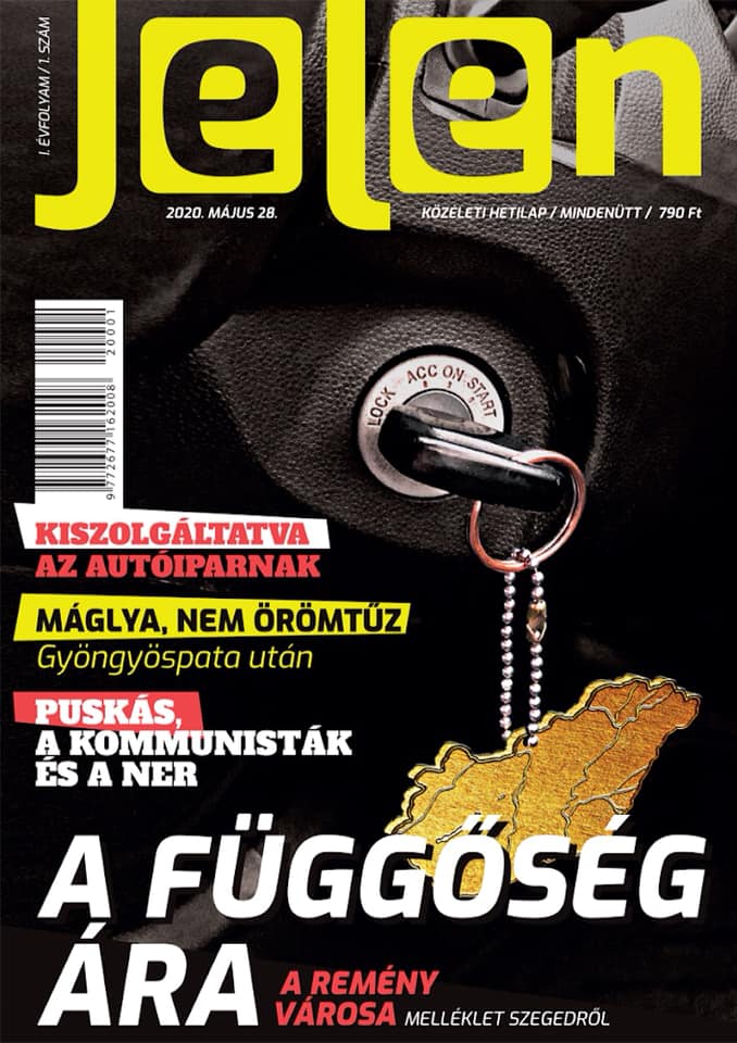 A Jelen c. hetilap első, május 28-án megjelenő lapszáma