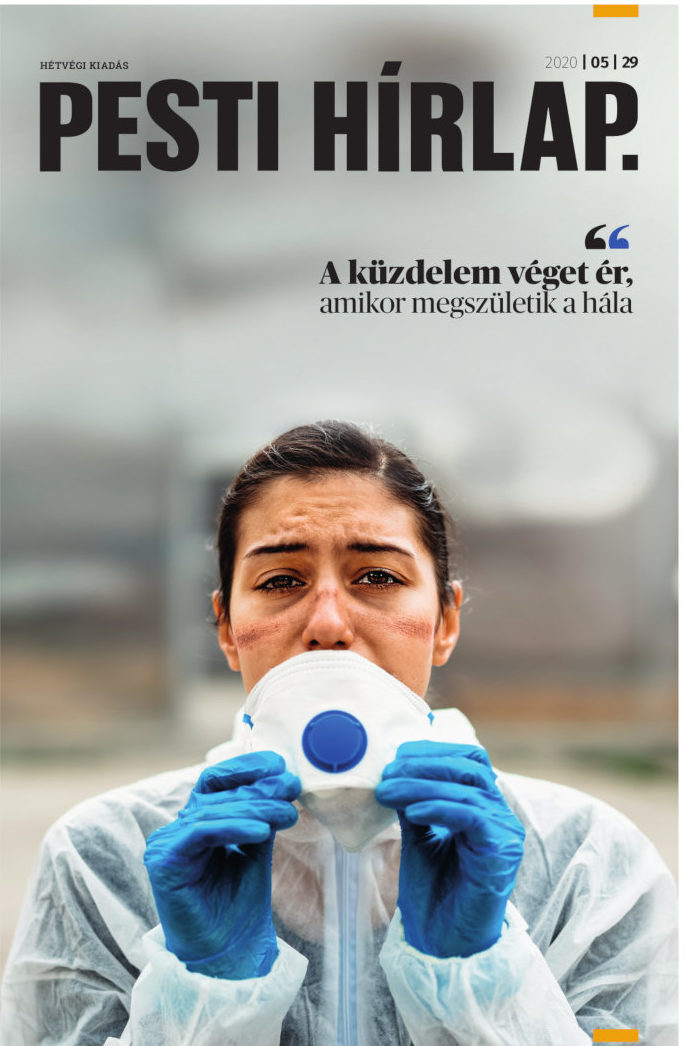 A Pesti Hírlap 2020.05.29-i lapszámának borítója
