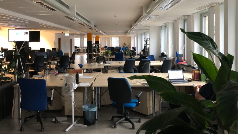 Az Index.hu szerkesztősége a távozó indexesek távozása után, 2020.08.31-én.