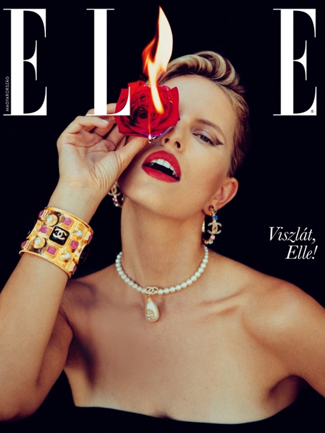 Az ELLE Magyarország 2020 decemberi lapszámának borítója