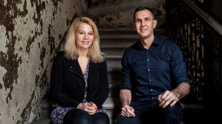 Munk Veronika és Dull Szabolcs, a Telex két főszerkesztője