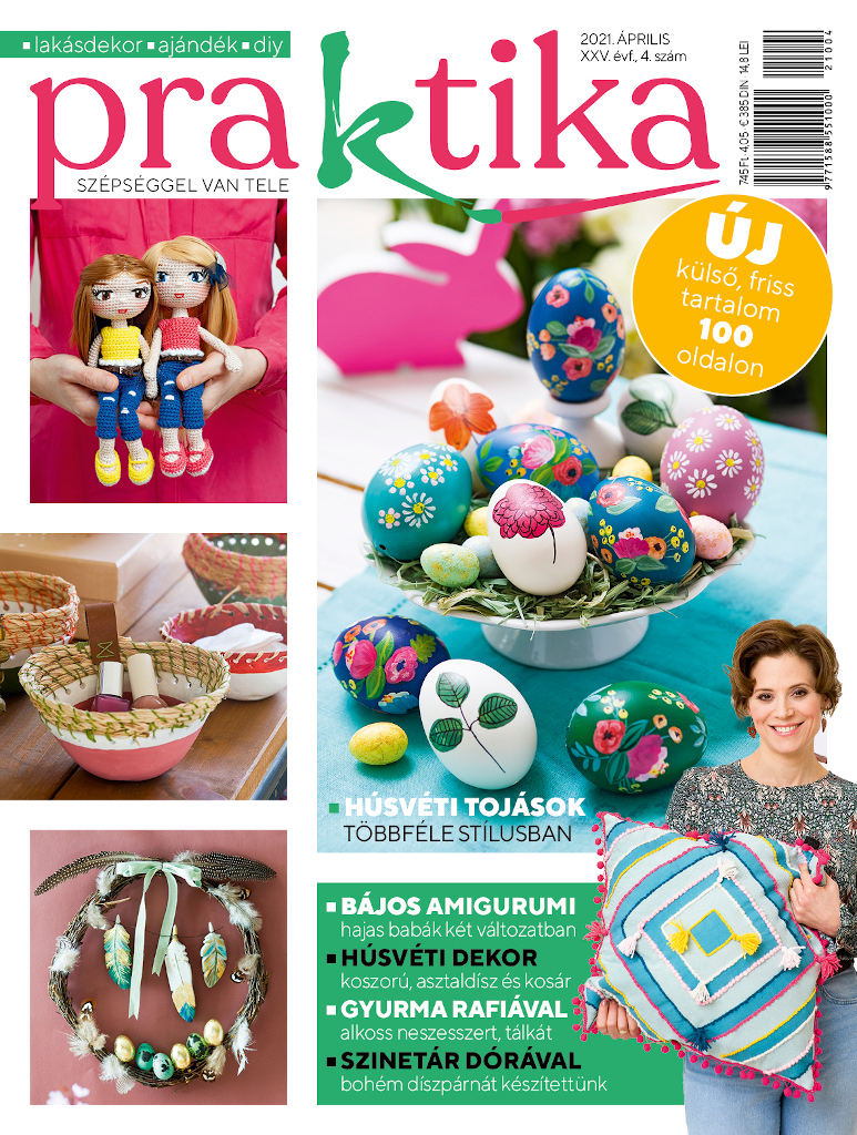 A Praktika magazin legújabb lapszámának borítója