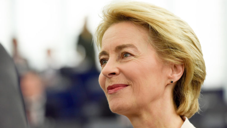 Ursula Von der Leyen, az Európai Bizottság elnöke