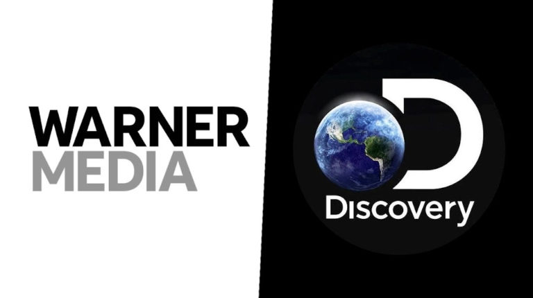 Warner Media és a Discovery logó együtt