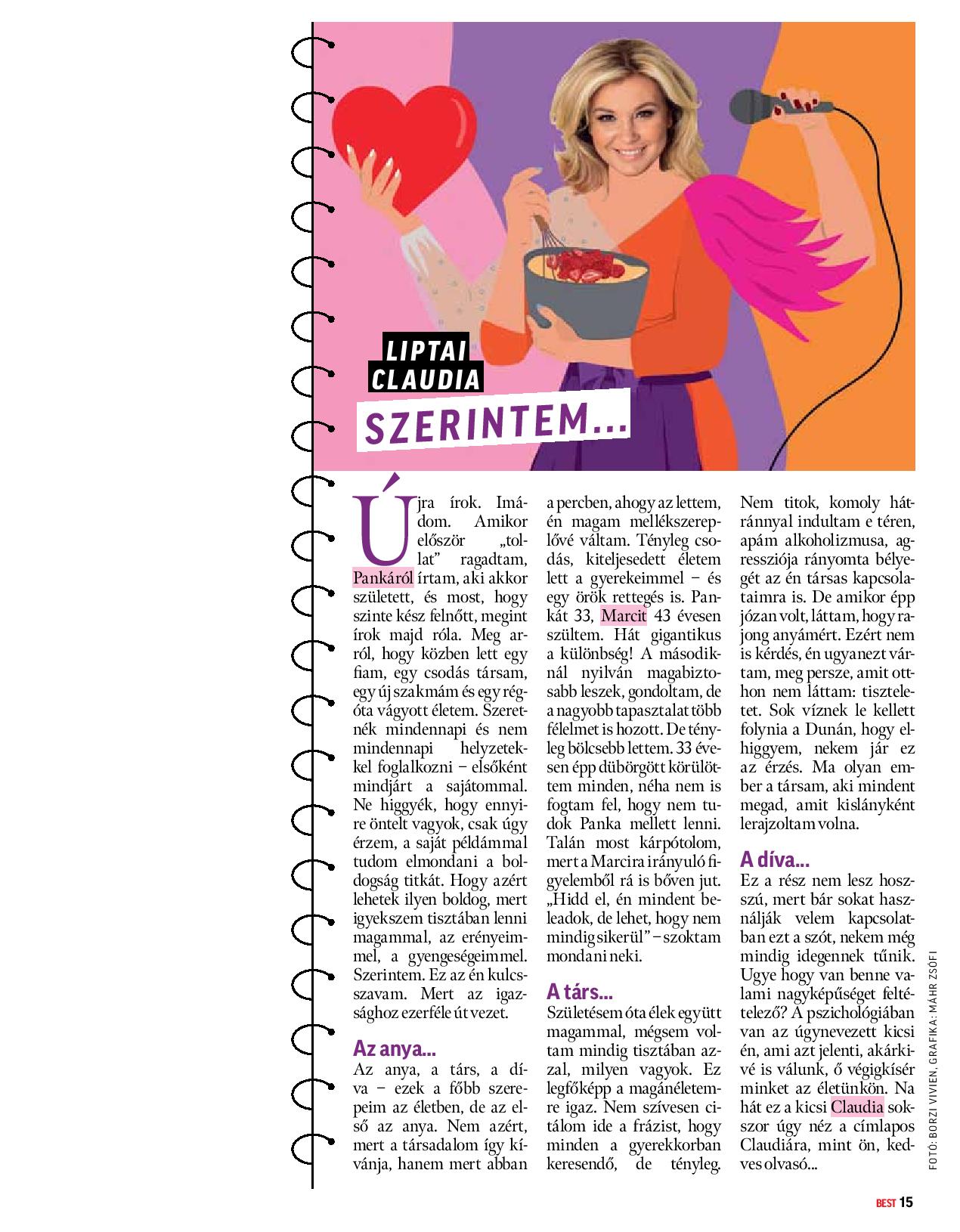 A Best magazin a megújulás után - Liptai Claudia tanácsaival