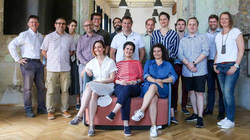 Maker's Red Box team