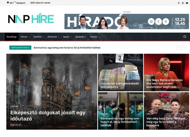A naphire.hu, a Németh Média (Németh S. Szilárd) új hírportálja