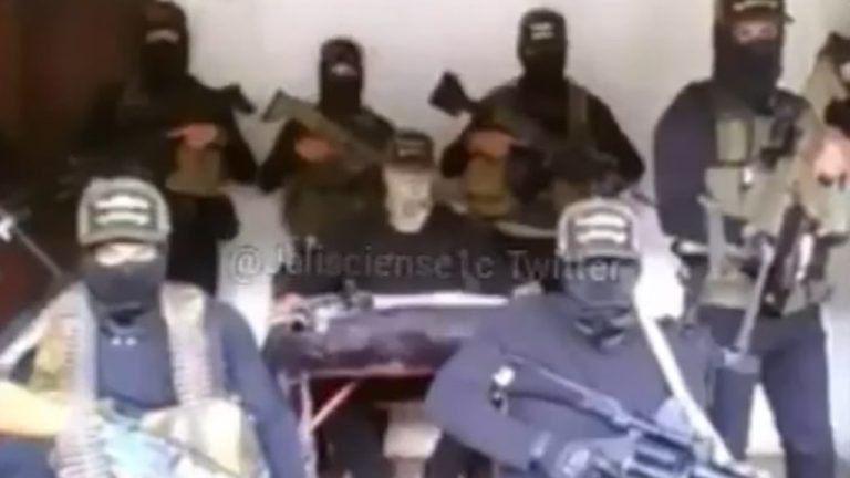 A CNJG drogkartell fenyegető üzenete