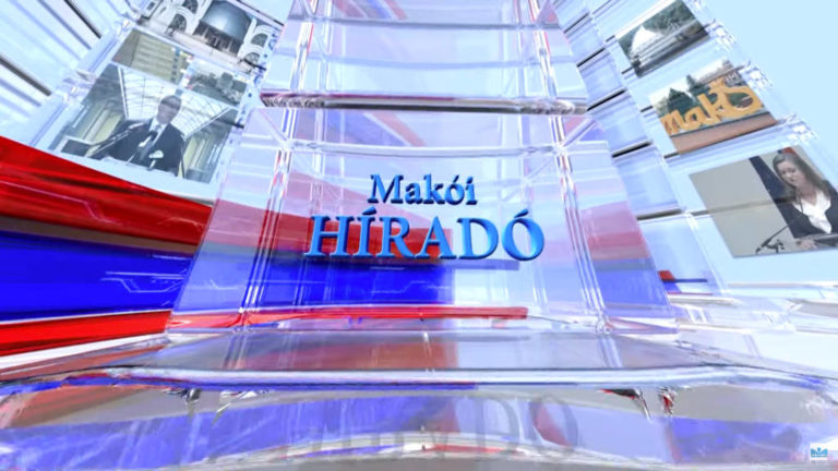 A Makói Városi Televízió főcíme.