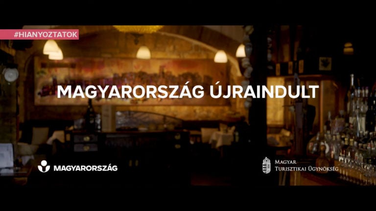 Az MTÜ „Magyarország újraindult” című kisfilmjének egy pillanata.