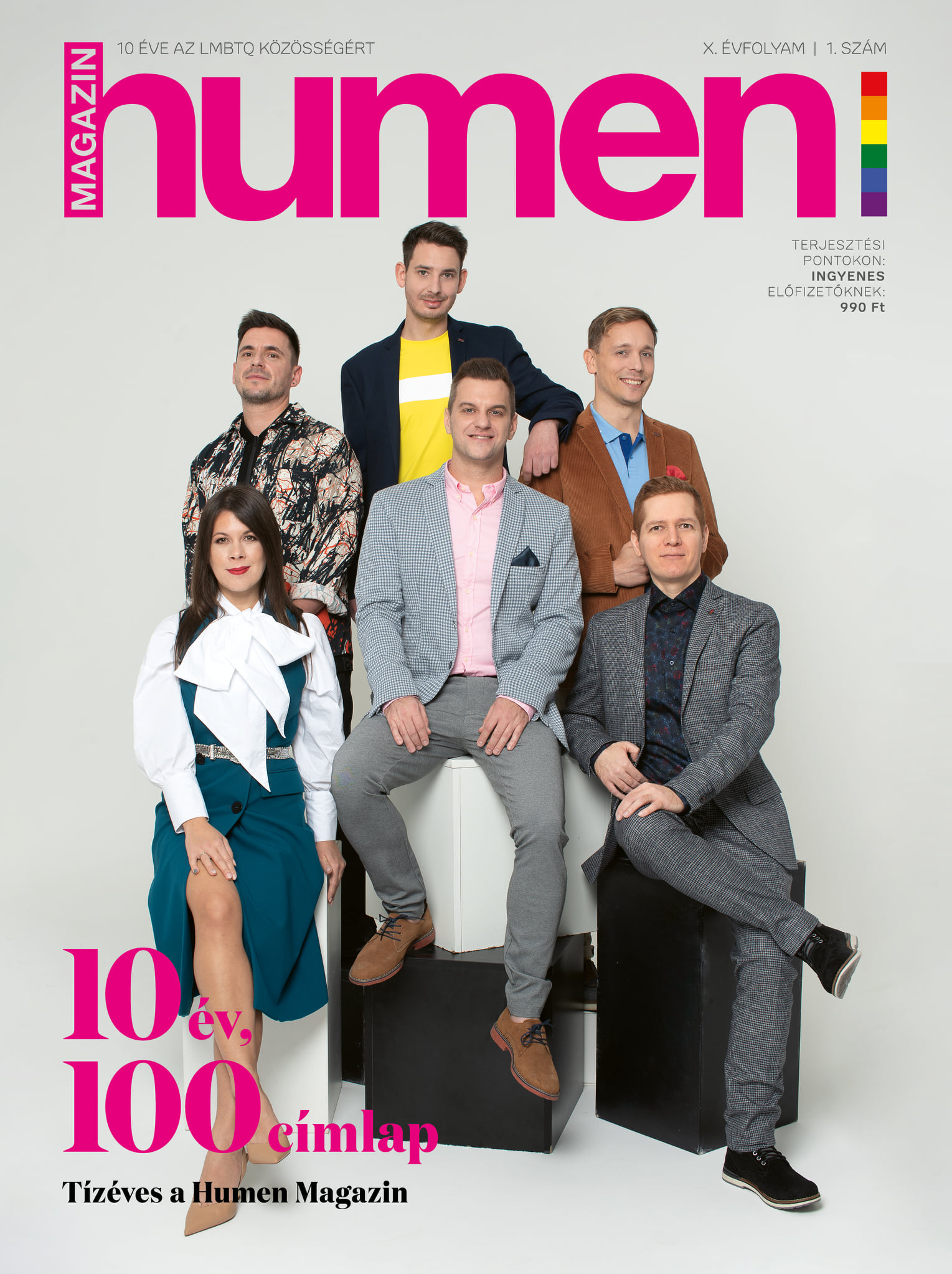 A Humen Magazin jubileumi lapszáma.