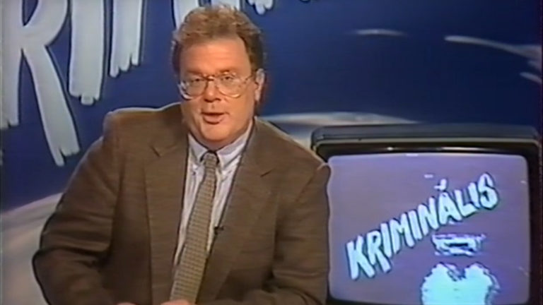 Juszt László, a Kriminális című műsorban 1996-ban