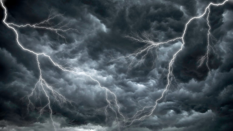 vihar, villamlás, időjárás