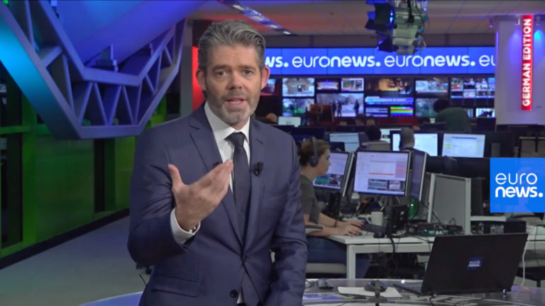 Michael Peters, az Euronews leköszönő vezérigazgatója.