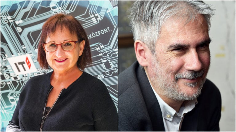 Sziebig Andrea és Schopp Attila, az IT Business leköszönő és leendő főszerkesztője