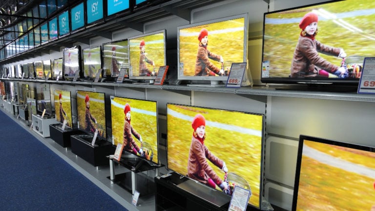 tévé, TV, tévékészülék, bolt, üzlet, televízió, média