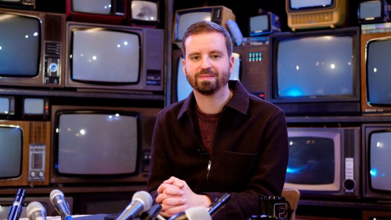 Gulyás Márton, a Partizán alapítója és műsorvezetője