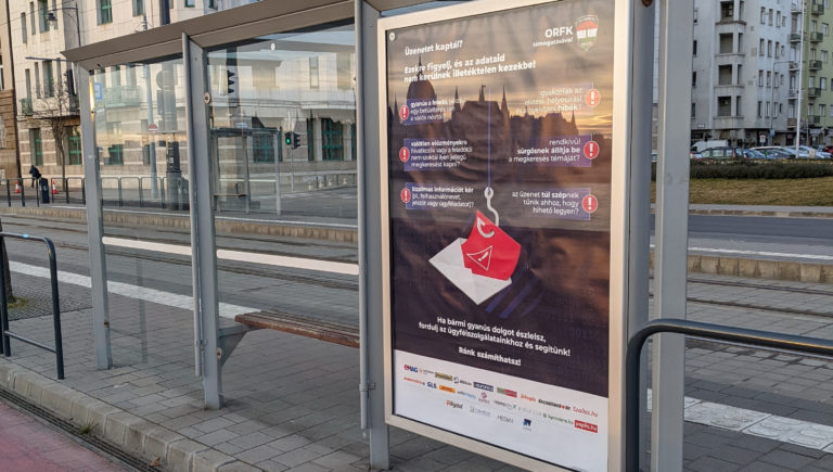 Adathalászat (phising) elleni közös felvilágosító kampány iparági szereplők összefogásával és az ORFK szakmai támogatásával